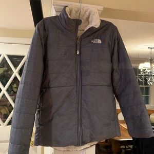 North face soft furry fleece lined